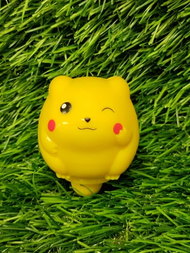 2000 Pikachu Spinning Spin Top  Figurine Kellogg's Cereal Pokemon Toy