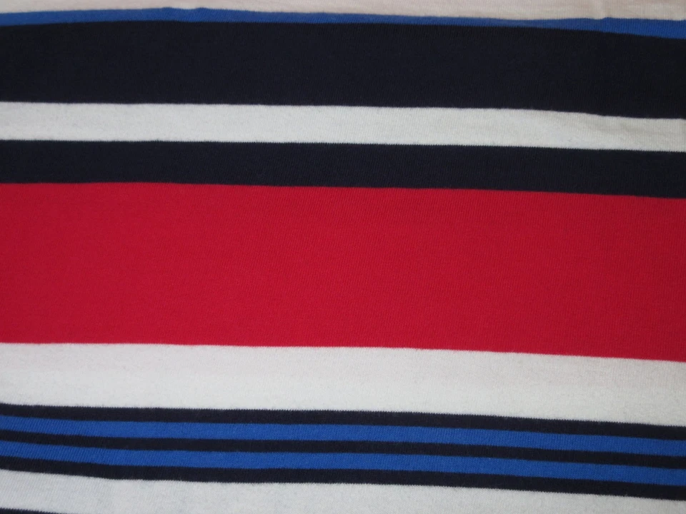 LONG Girls Maxi Dress by GYMBOREE - Sz M or 7-8 - Blue, White, Pink STRIPED - Image 2 of 2