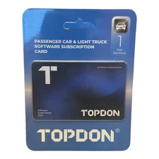 TOPDON 1 Year Update Software Subscription Card For Phoenix Max Smart Diagnostic