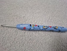 Woobles Bluey 4mm Crichet Hook - Bluey