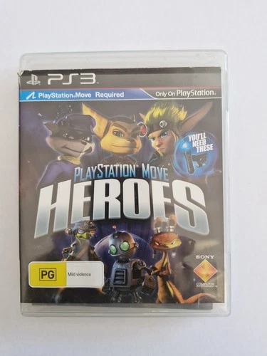 PlayStation Move Heroes Sony PlayStation 3 (PS3) With Manual Free Postage