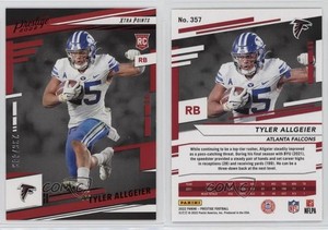 2022 Panini Prestige Rookies Xtra Points Red /449 Tyler Allgeier #357 Rookie RC
