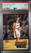 2001 Ultra WNBA #142 KRISTEN VEAL RC Rookie Phoenix Mercury PSA 9 MINT Low Pop