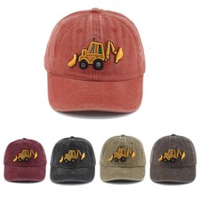 Baby Baseball Cap Cotton Embroidered Cartoon Hat Kids Summer Outdoor Snapback