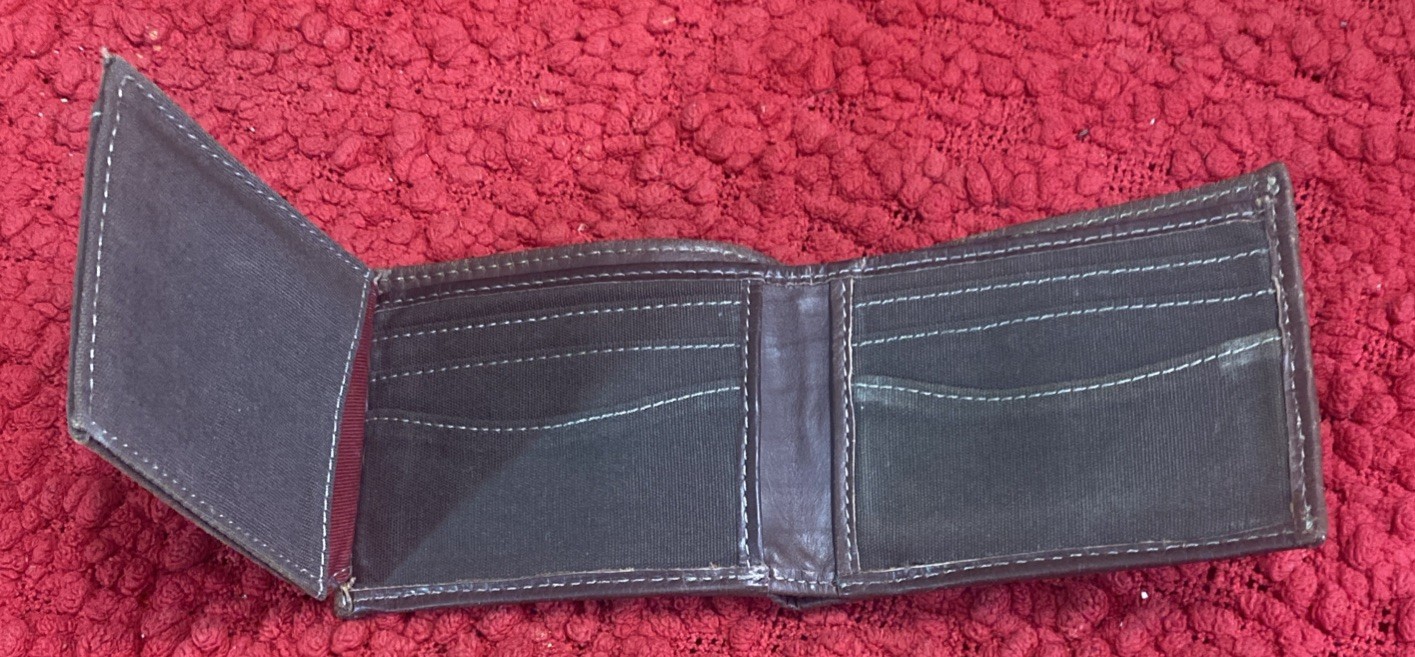 American Eagle Patchwork Bifold Billfold With Eag… - image 4