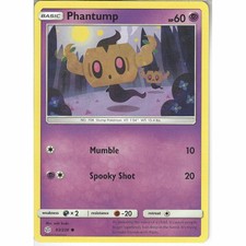 Pokémon TCG - Phantump - Cosmic Eclipse - 93/236 - Regular Uncommon
