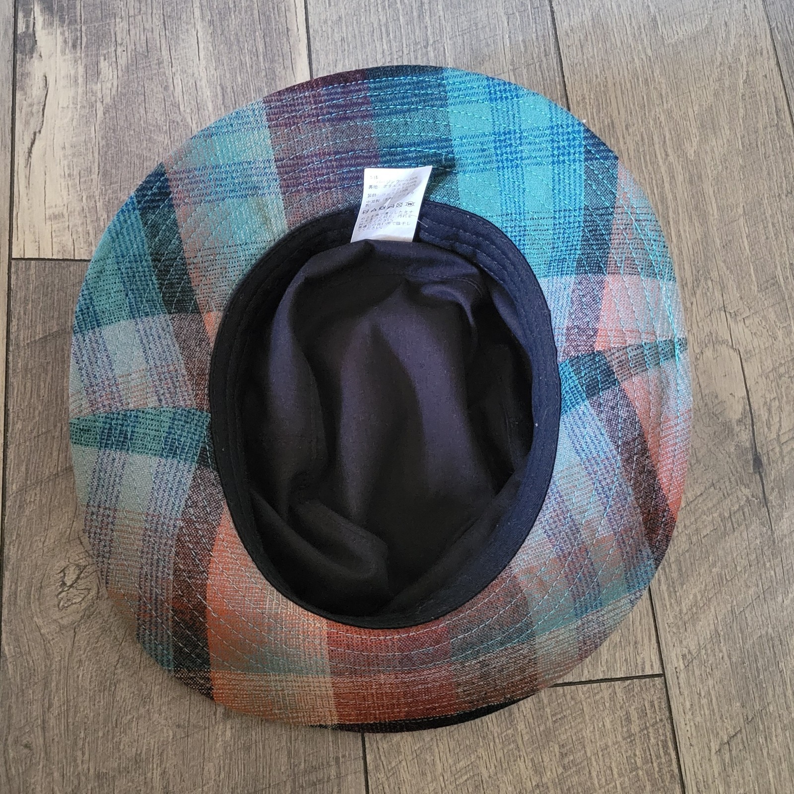 Pendleton Bucket Hat Multicolor Patchwork Plaid 1… - image 7