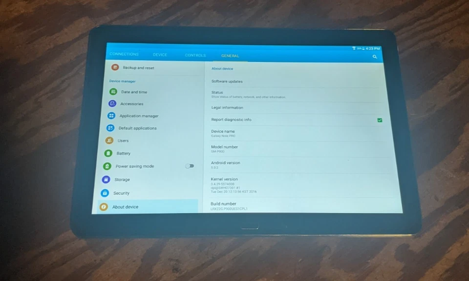 Samsung Galaxy Note Pro 12.2 (SM-P900) 64GB (Wi-Fi Only) Fully Functional - Image 3 of 4