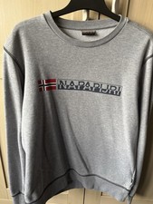 Men's Napapijri Jumper Medium Grey