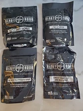 Ready Hour Emergency Food Supply 4 packs sealed freeze dried oats Pancake soup 5