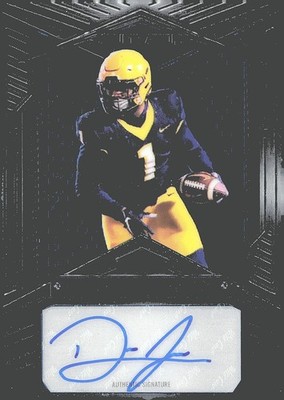 2023 Wild Card Alumination Draft Retail #AB-A Desjuan Johnson Silver Auto #/100