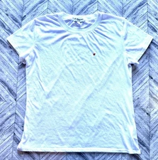 Sub Urban Riot T-Shirt Womens Medium White Heart Y2K Streetwear Stretch 