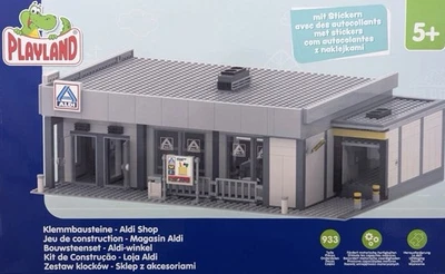 PLAYLAND Klemmbausteine ALDI Markt / Truck / Gabelstapler einzeln oder als Set