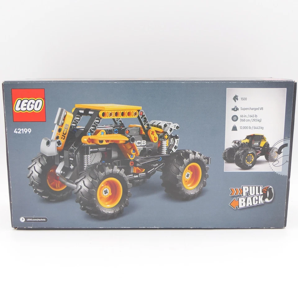 LEGO Technic 42199 Monster Jam DIGatron Pull-Back Monster Truck juguete de construcción 7+ Foto 3 de 4