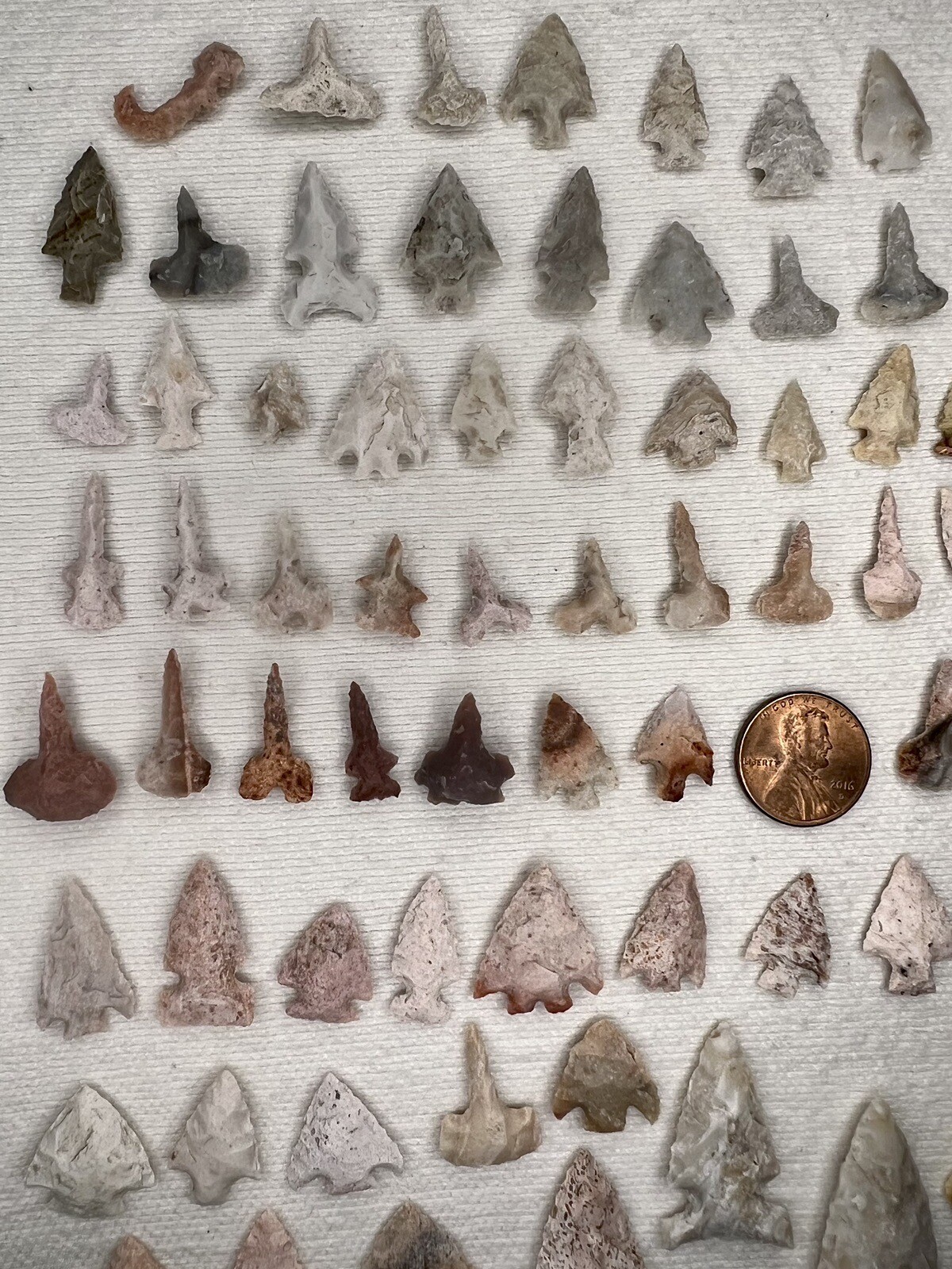 **RARE** 90 Plus Piece American Indian Arrowhead Lot eBay