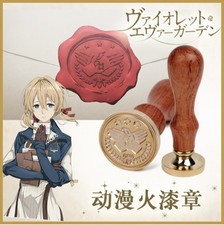 Violet Evergarden sigillo di cera capitolo lettera busta cosplay prop collezione regalo