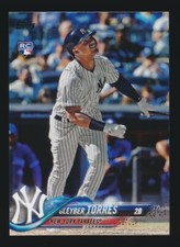 GLEYBER TORRES 2018 TOPPS UPDATE SERIES ROOKIE CARD RC (A) *NEW YORK YANKEES*