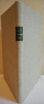 Livre : Congrès Confédéral De La CGT 1925 à Paris - Édition Reliée, Document Historique