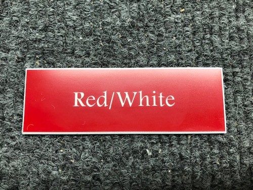 Name Tag/Badge 1" x 3" FREE Engraving w/Magnetic or Pin Back - Picture 9 of 10