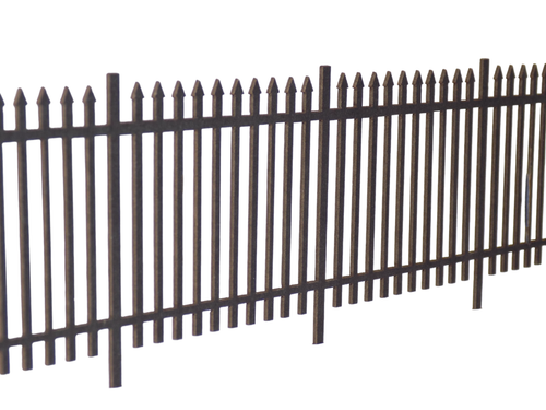 6ft wrought iron fencing - (232 cm) O gauge 1:43 model railway security fence - Picture 1 of 4