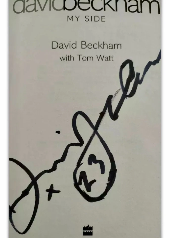 087 - David Beckham Signed Book named *David Beckham My Side" - Image 2 of 3