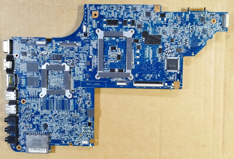 Placa Motherboard HP DV6 DV6T  , HPMH-41-AB6200-E00G , 665345-001 , Intel - Image 2 of 3