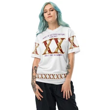 REAL WOMANS Recycled unisex sports jersey