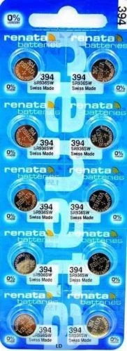 394 RENATA WATCH BATTERIES SR936SW (2 Pieces) New packaging Authorized Seller - Image 4 of 4