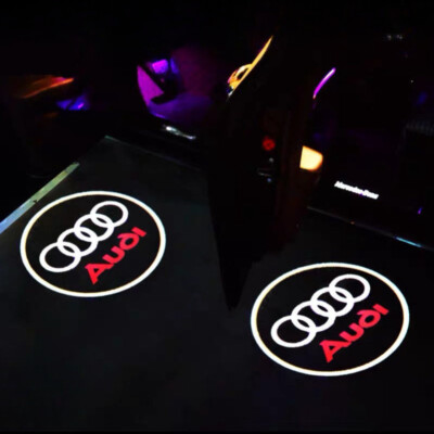 2X Suitable for Audi A6L A4L Q5 Q3 A3 A5A7 Q5door laser projection ambient light