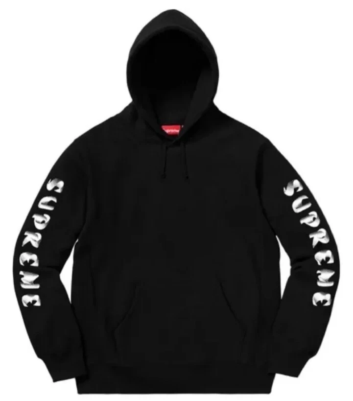 Sweat à capuche noir dégradé Supreme 2018 noir XL extra large FW2018
