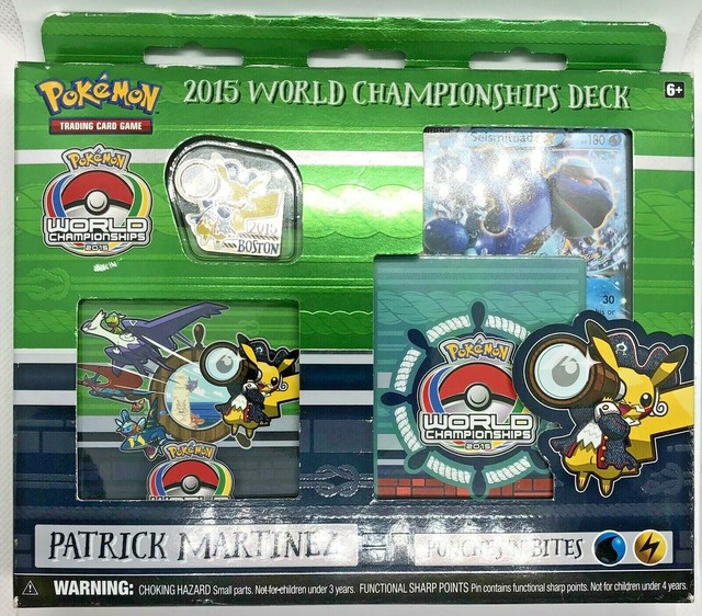 Pokemon 15 World Championships Jacob Van Wagner Honorstoise Deck For Sale Online Ebay