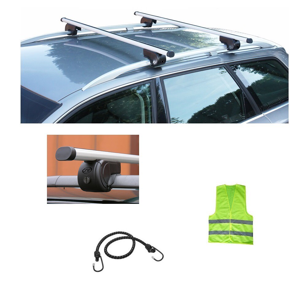 Barre Portatutto Premium Nissan Murano 2014 Alluminio Aero 120cm