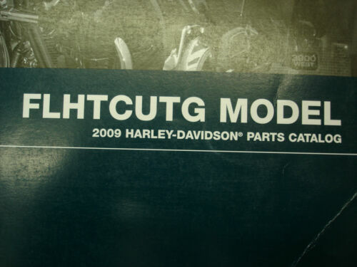 HARLEY DAVIDSON Motorcycle OEM 2009 FLHTCUTG MODELS PARTS CATALOG 99602-09 USED - Picture 3 of 5