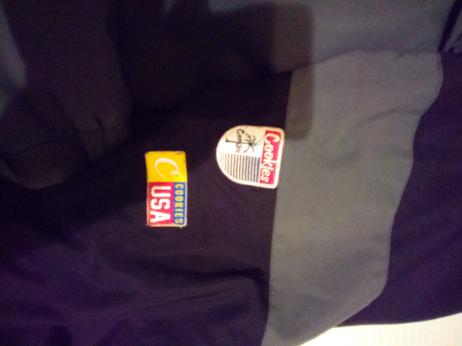 Extra Large Windbreaker Cookie Patch Jacket Multi… - image 4