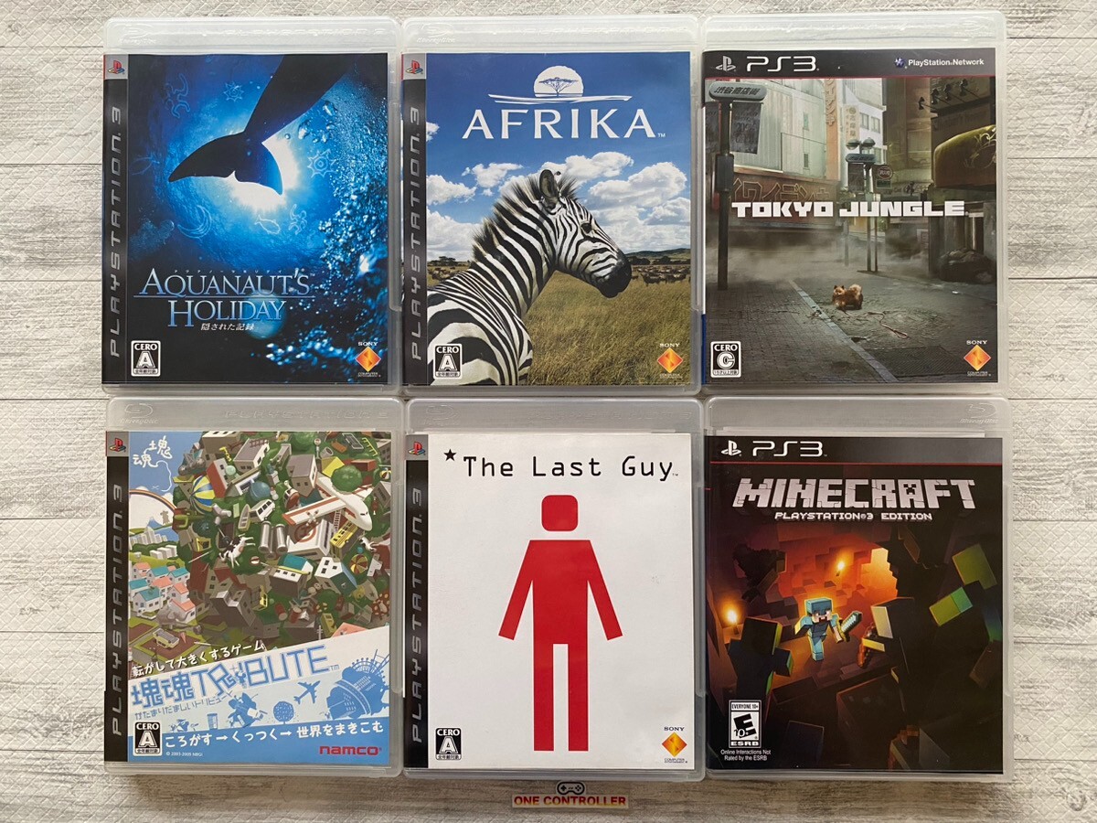 PS3 Afrika & Aquanaut's Holiday Tokyo Jungle Katamari Damacy Last