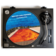 RED HOT CHILI PEPPERS Turntable Slipmat for Vinyl Records 12" DJ Slip Mat RHCP
