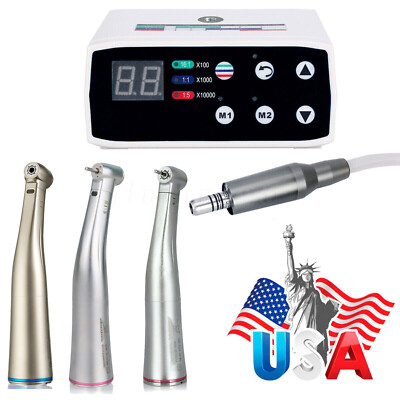 NSK Style Dental Brushless LED Electric Micro Motor/1:5/1:1 Increasing Handpiece
