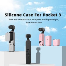 For DJI OSMO POCKET 3 Body Silicone Case Lens Protective Cover Display Blackout