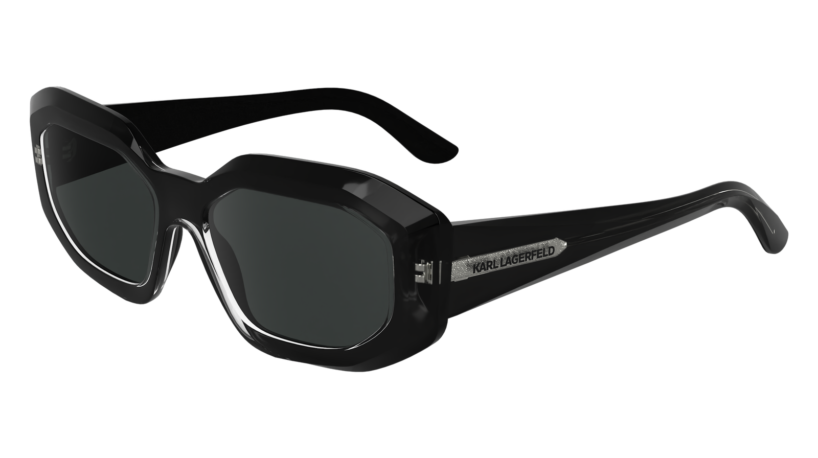 Occhiali da Sole KARL LAGERFELD KL6167S 001 BLACK 53/16/140 Donna