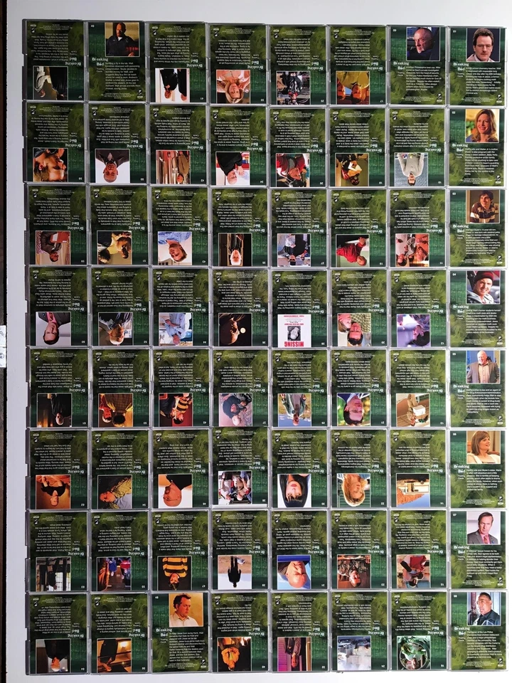 Breaking Bad Seasons 1-5 Base Trading Card Set 134 Cards Cryptozoic 2014 - Image 4 of 4