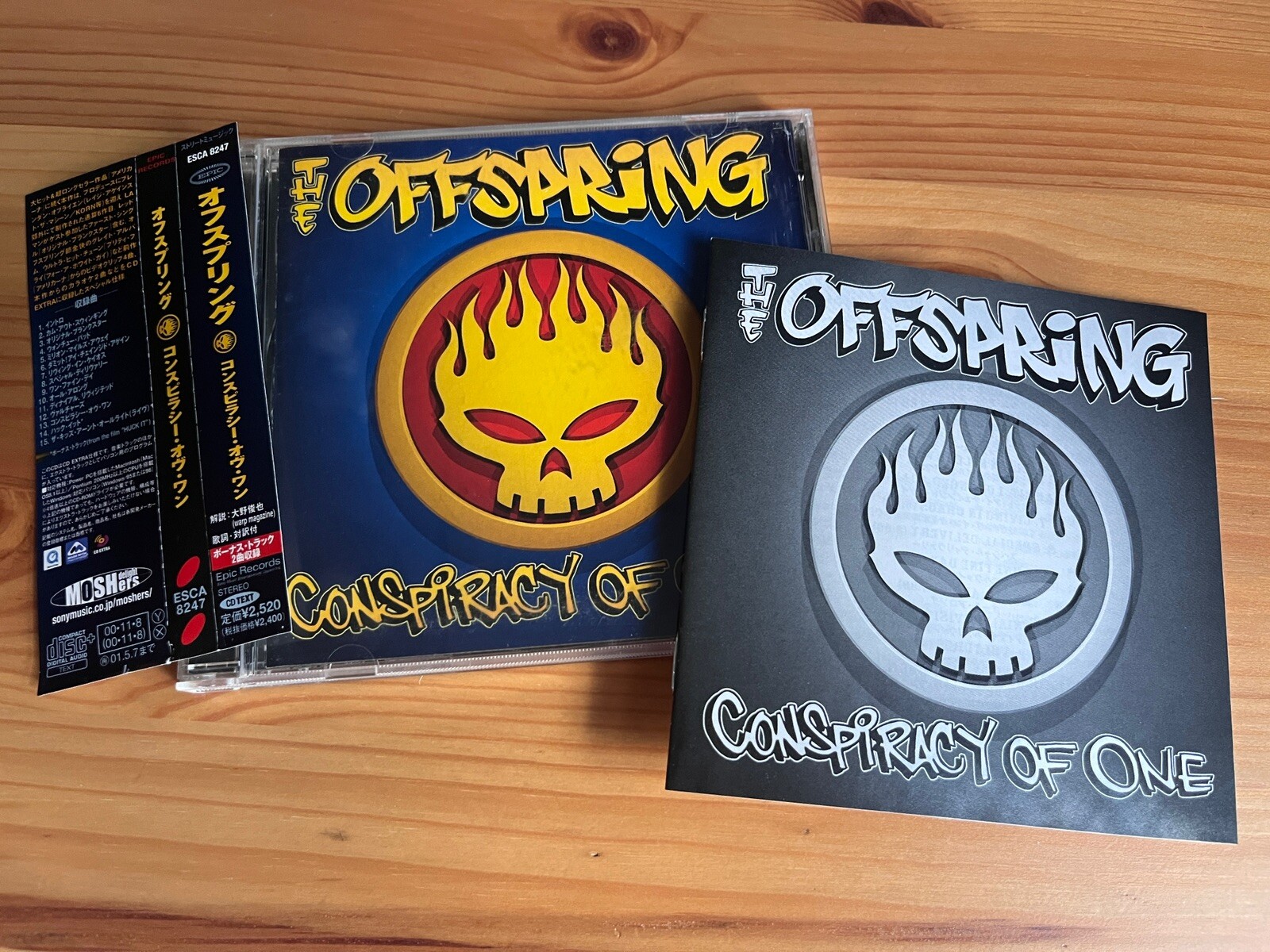 Offspring Conspiracy of One Japan OBI CD (Columbia 2000s) Skate Punk Rock