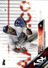 2016 Topps Holiday Yasiel Puig #HMW150 Los Angeles Dodgers