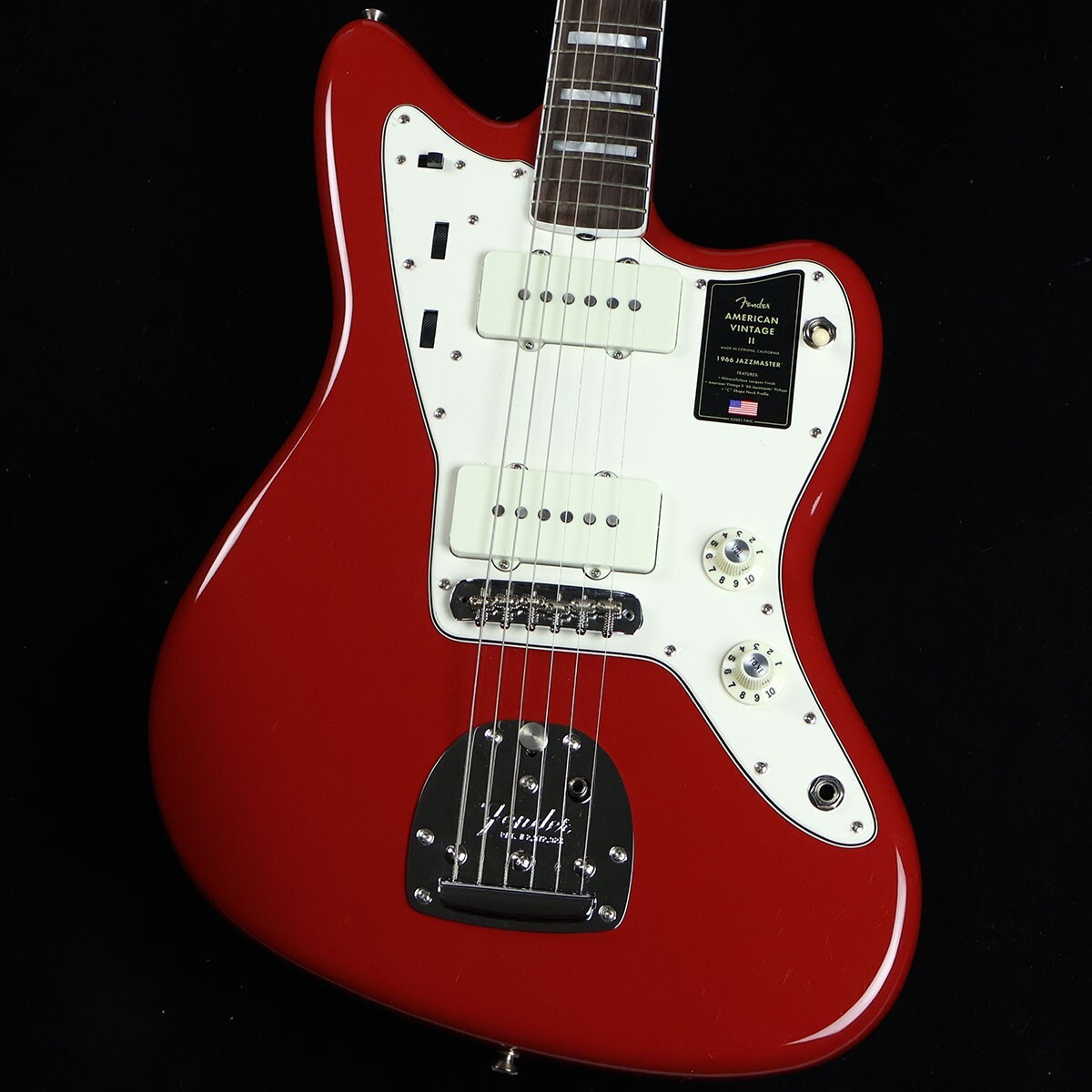 Fender American Vintage II 1966 Jazzmaster Dakota Red with Hard