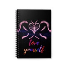 Love Yourself Spiral Notebook - Ruled Line