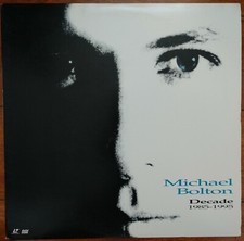 MICHAEL BOLTON Laserdisc DECADE 1985-1995 Music Videos LD