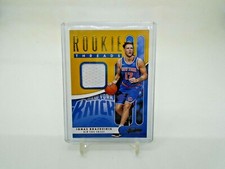 2019-20 PANINI ABSOLUTE IGNAS BRAZDEIKIS ROOKIE THREADS JERSEY RELIC PATCH