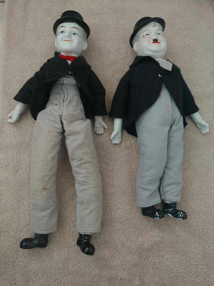 Laurel and on sale hardy porcelain dolls