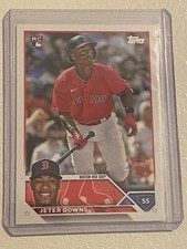 2023 Topps Baseball Series One #165 Jeter Downs (RC) Boston Red Sox
