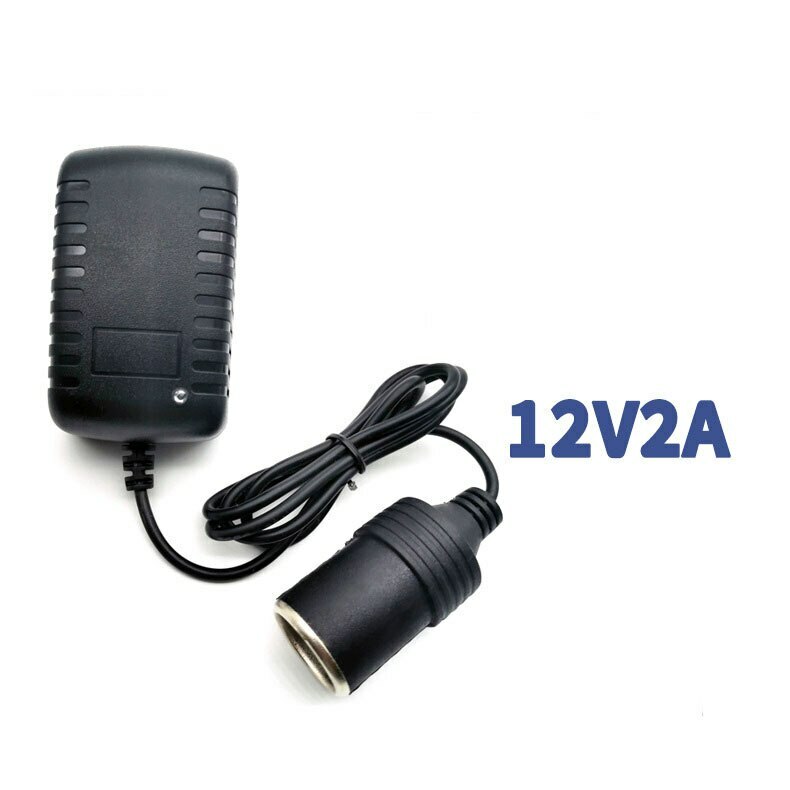 AC to DC 12V 2A Cigarette Lighter Socket Car Charger Power Adapter Converter