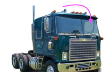 Fits: 1969-1988 CHV-GMC TRK (Left Side) Cabover Front Windshield Glass